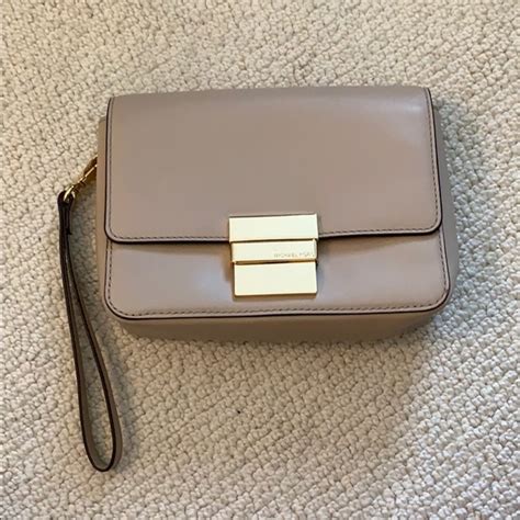 Michael Kors Madelyn Small Leather Clutch 